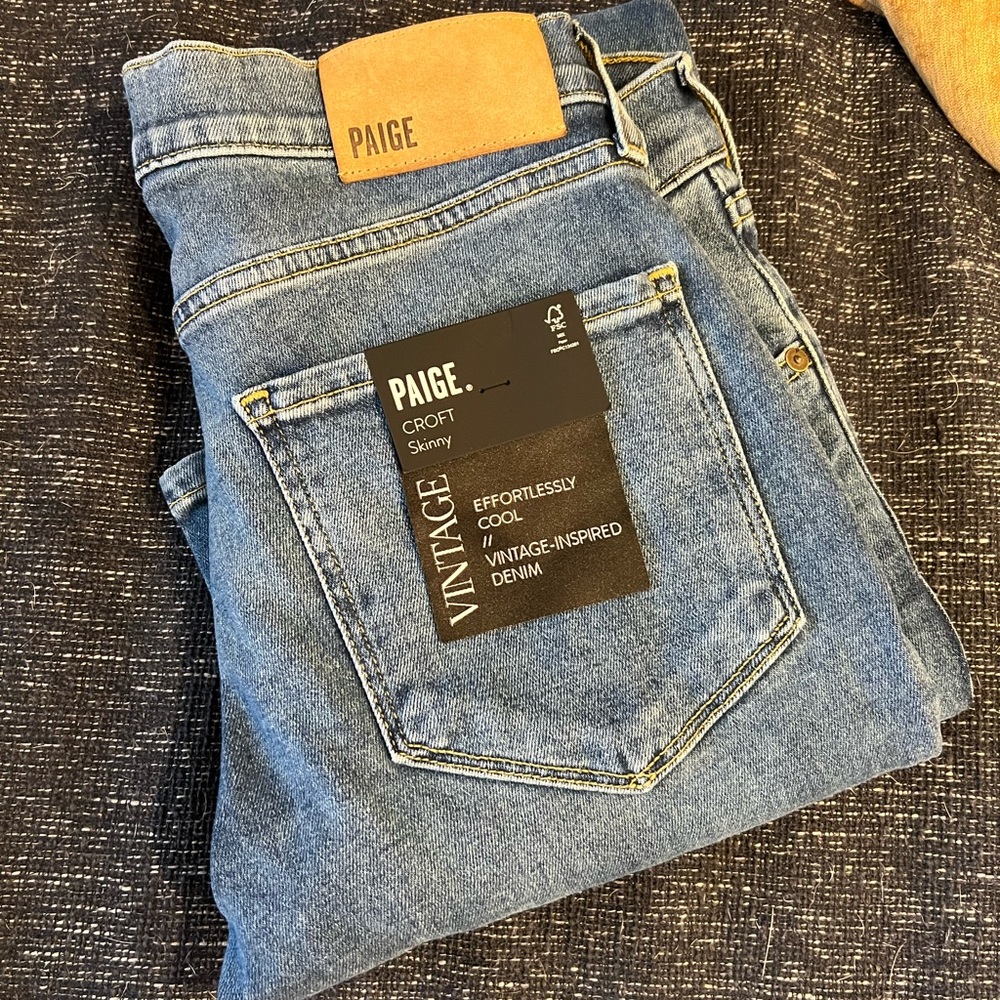 Paige men’s skinny jeans size 29 NEW
